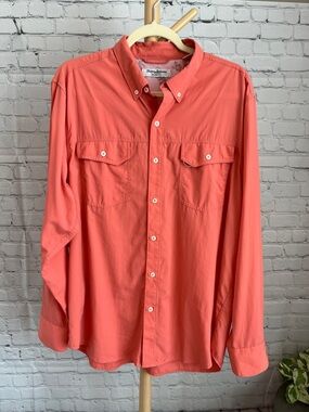 Tommy Bahama Coral Long-Sleeve Button-Down Shirt